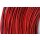 Antilopenlederband, 2,5mm, rot, rund, 100m Bund